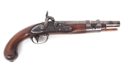 Lot 118 us military m1816 flintlock martial pistol by s north