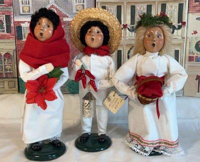 Byers choice carolers st lucia & mexican children