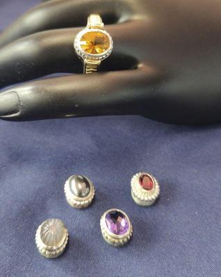 Goldman kolber ring winterchangeable stones