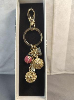 Purse hangerkey ring wcharms
