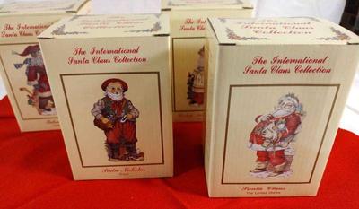 International santa claus collection pieces