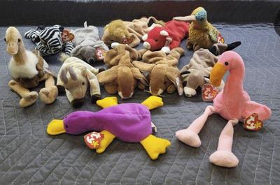 Mixed lot of ty beanie babies