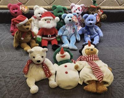 Seasonal style ty beanie babies