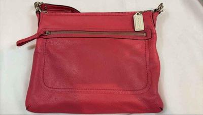 Authentic dusty rose coach handbag