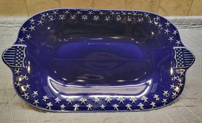 Longaberger proudly american pottery platter