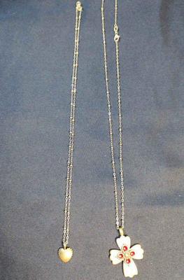2 avery necklaces
