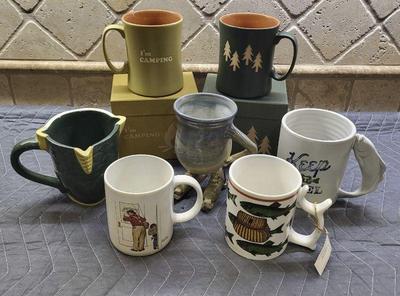 Fun coffee mugs for the fisherman