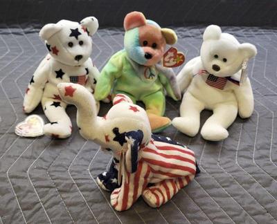 Political ty beanie babies