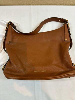 Authentic brown michael kors handbag1