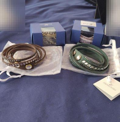 Swarovski slake bracelets