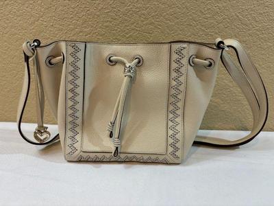 Brighton cream colored shoulder bag