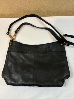 Black hobo handbag
