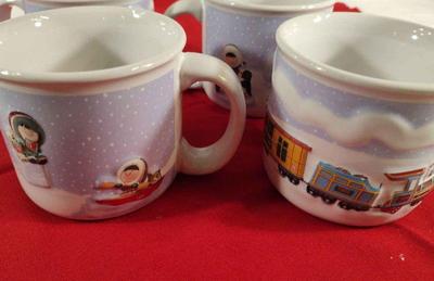 Christmas souphot chocolate mugs