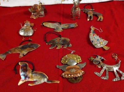 Metal art ornaments