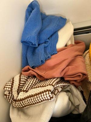 men's vintage sweaters - some wool