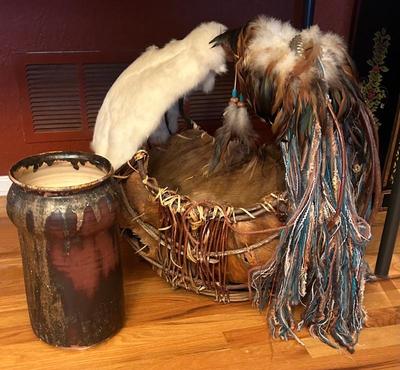 Canadian Native Basket 
