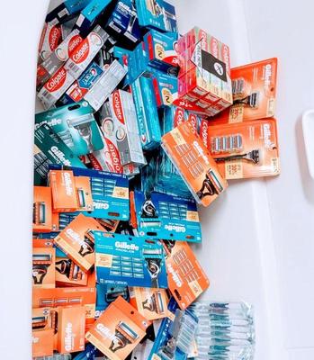 packs of Gillette razors
