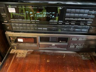 electronics by jvc kenwood and jdl speakers
