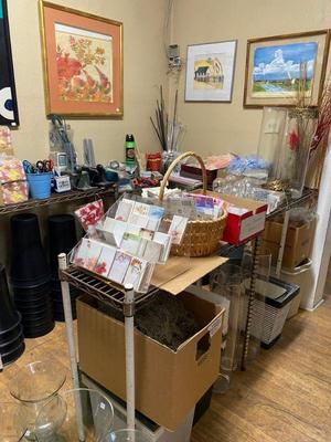 floral accessories including clippers cards and more