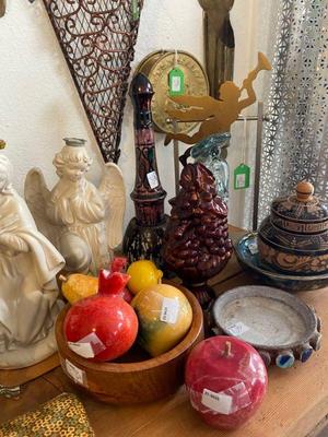 assortment of religious artifacts