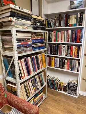 44 linear feet of books
