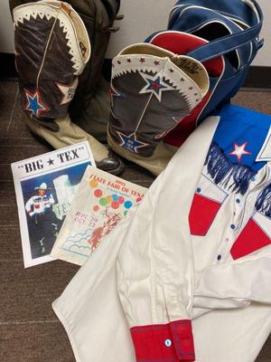 big tex 1995 boots shirts and memorabilia
