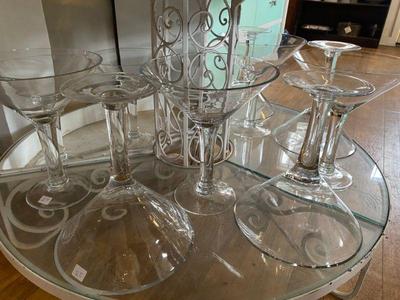 extra large martini glasses
