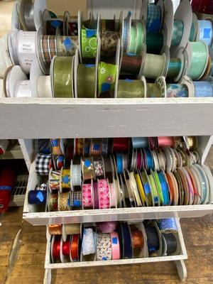 every color and kind of ribbon
