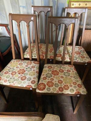 mid century dining chairs