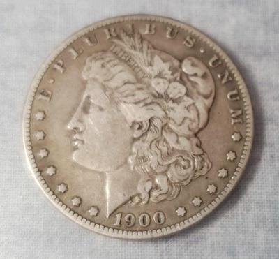 Mb049 1900 morgan silver dollar lot 2)