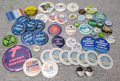 Mb017 pro science farming, sustainable energy, advocacy pins