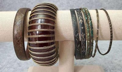 Mb085 vintage bangle bracelets