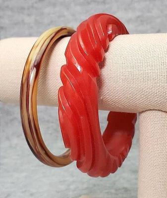 Mb084 bakelite bangle bracelets