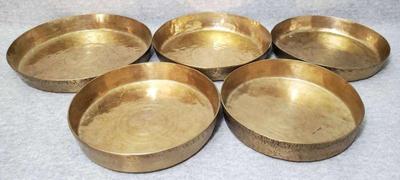 Mb072 brass nesting pans tiered cake pans