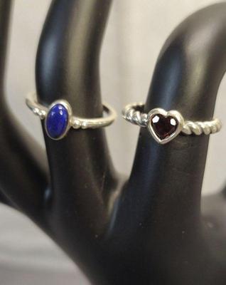 Avery sterling rings