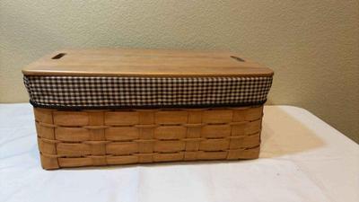 2008 longaberger storage basket