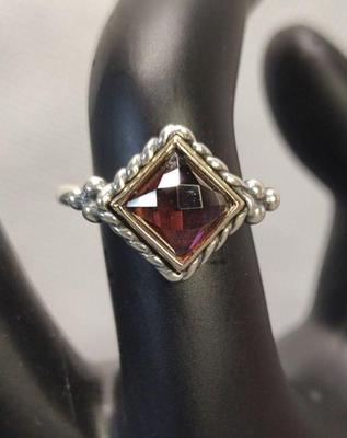 James avery sterling 14k ring