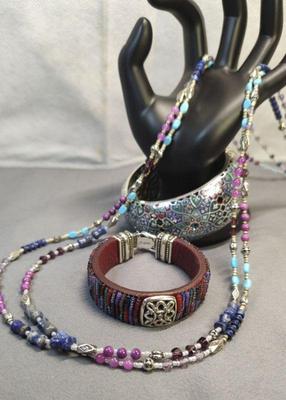 Brighton multi colored necklaces bracelets