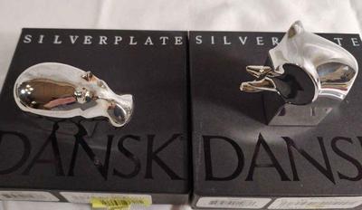 Dansk silver plate elephant hippo