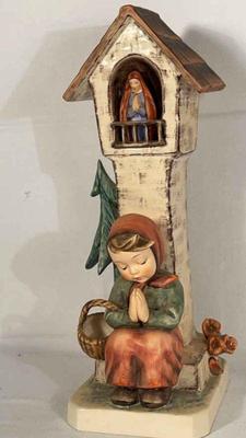 Hummel large figurine worship