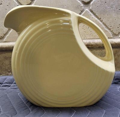 Fiesta ware buttery yellow pitcher