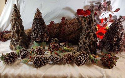 Natures christmas decor