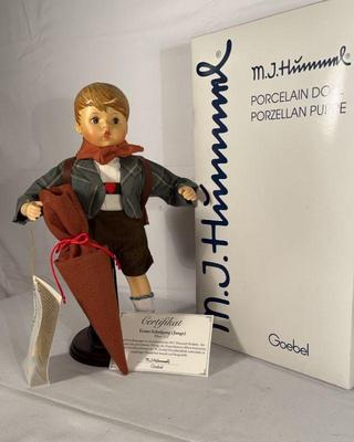 Hummel doll little scholar