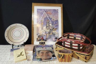 Patriotic longaberger collection and more
