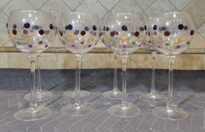 Pampered chef stemmed balloon wine glasses 8)