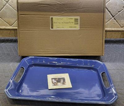 Longaberger woven traditions platter