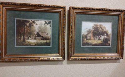 2 signed windberg prints