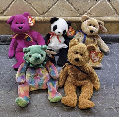 Beanie babies bears lot 1 (5)