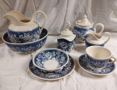 Masons blue white ironstone