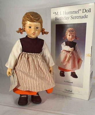 Hummel doll birthday serenade